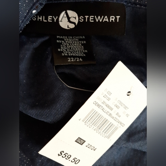 Ashley Stewart Sequin Blouse NWT - Picture 4 of 4